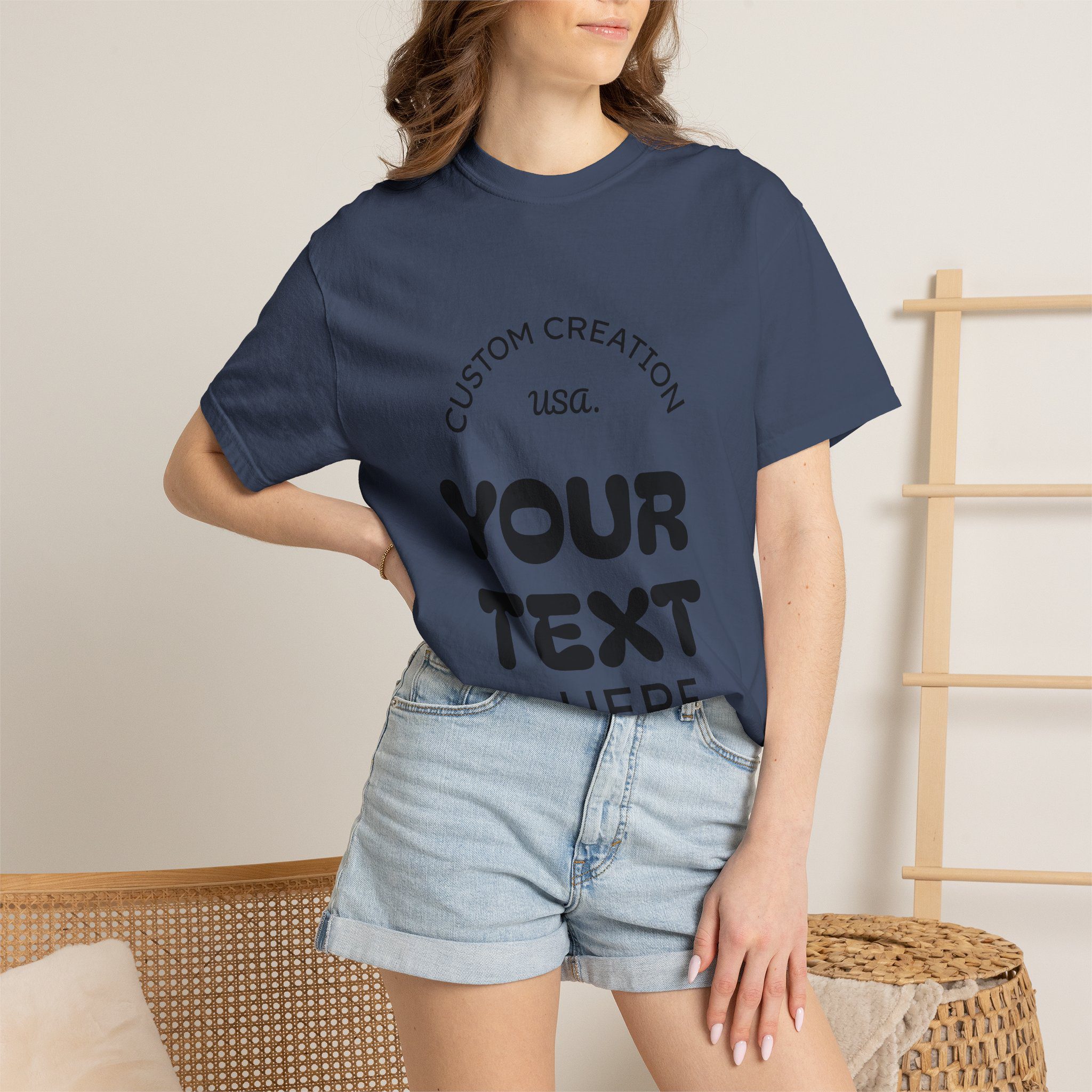 Custom Text T-Shirt — Personalized Graphic Tee (Add Your Text) - Image 60