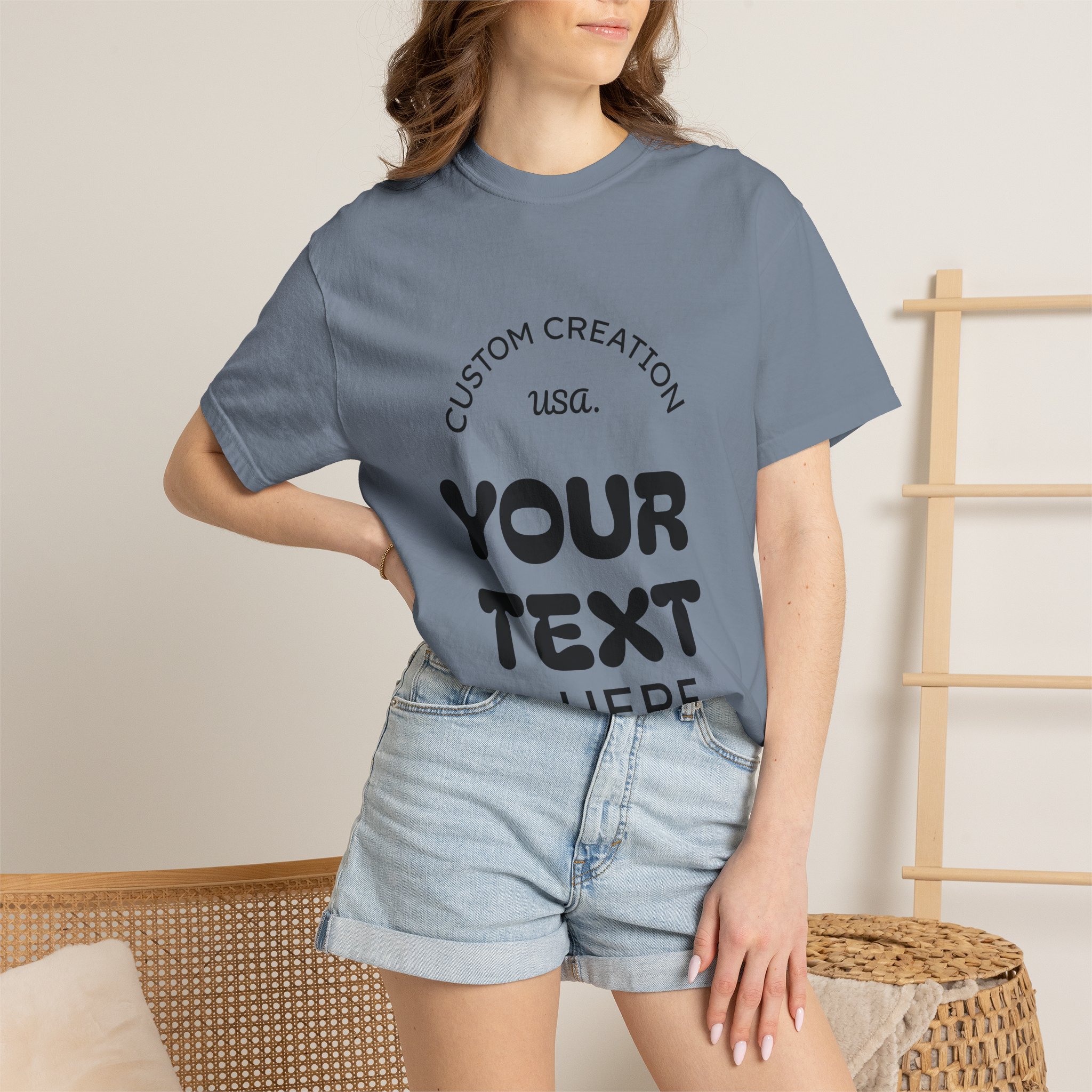 Custom Text T-Shirt — Personalized Graphic Tee (Add Your Text) - Image 53