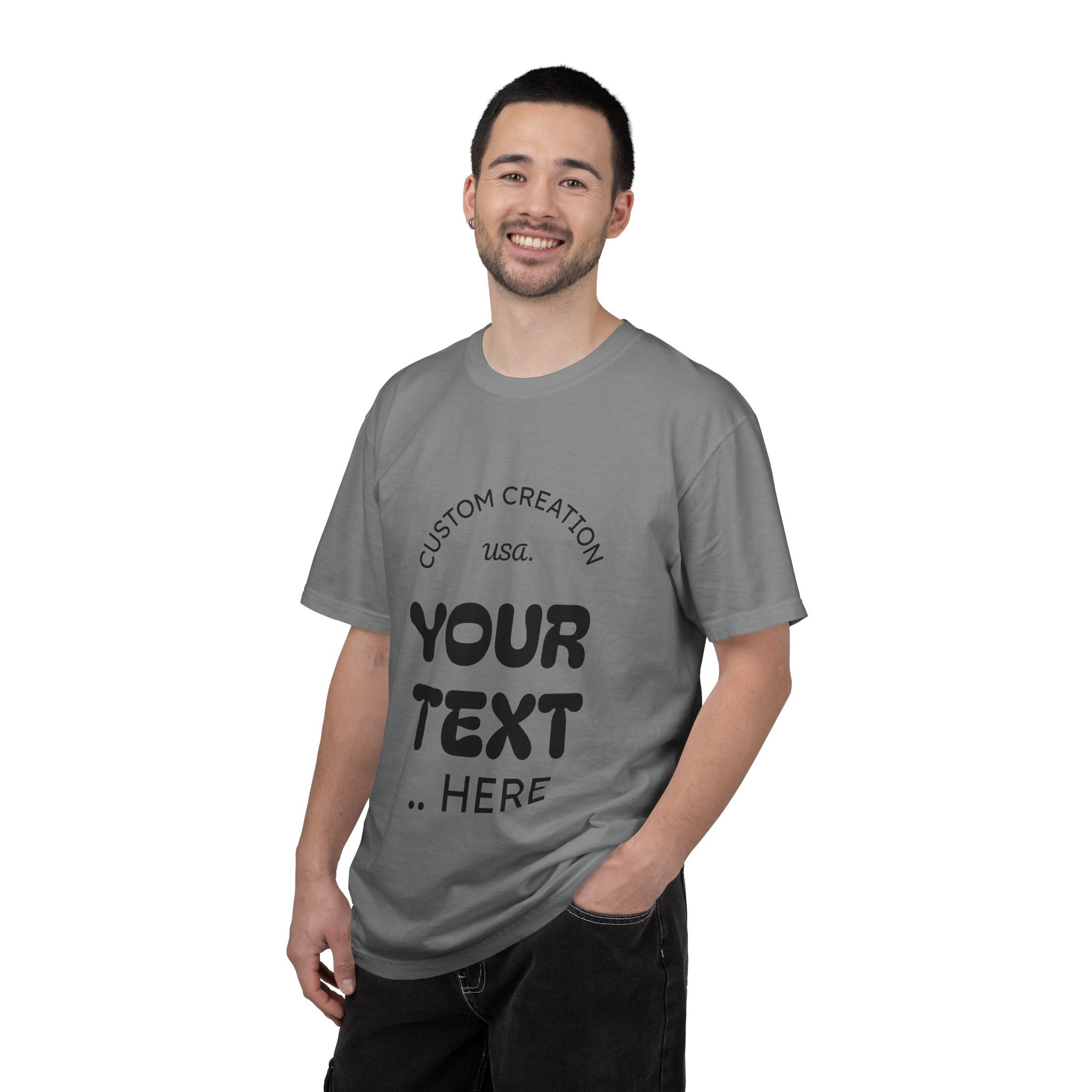 Custom Text T-Shirt — Personalized Graphic Tee (Add Your Text) - Image 34