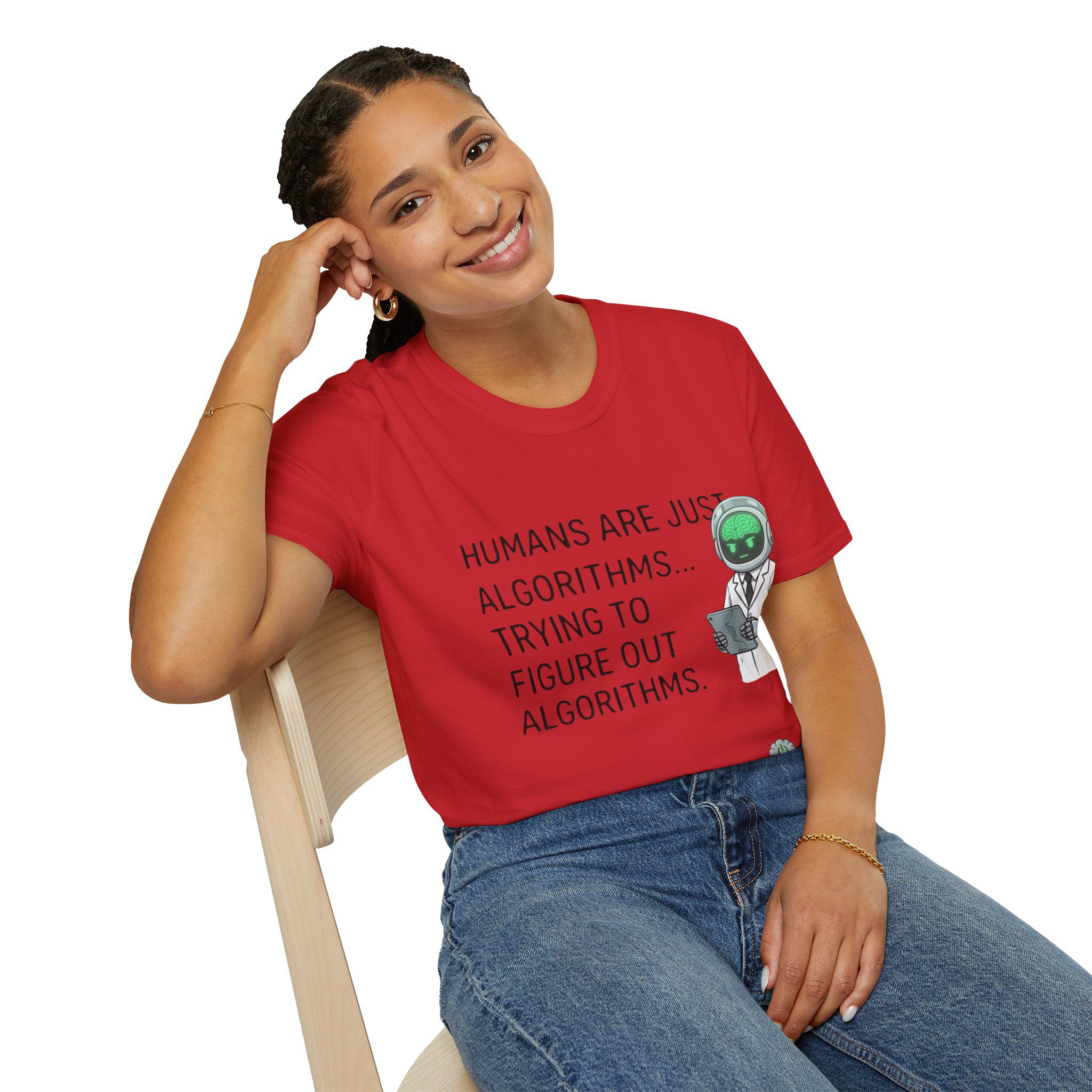 Robot Scientist Graphic T-Shirt - Image 115