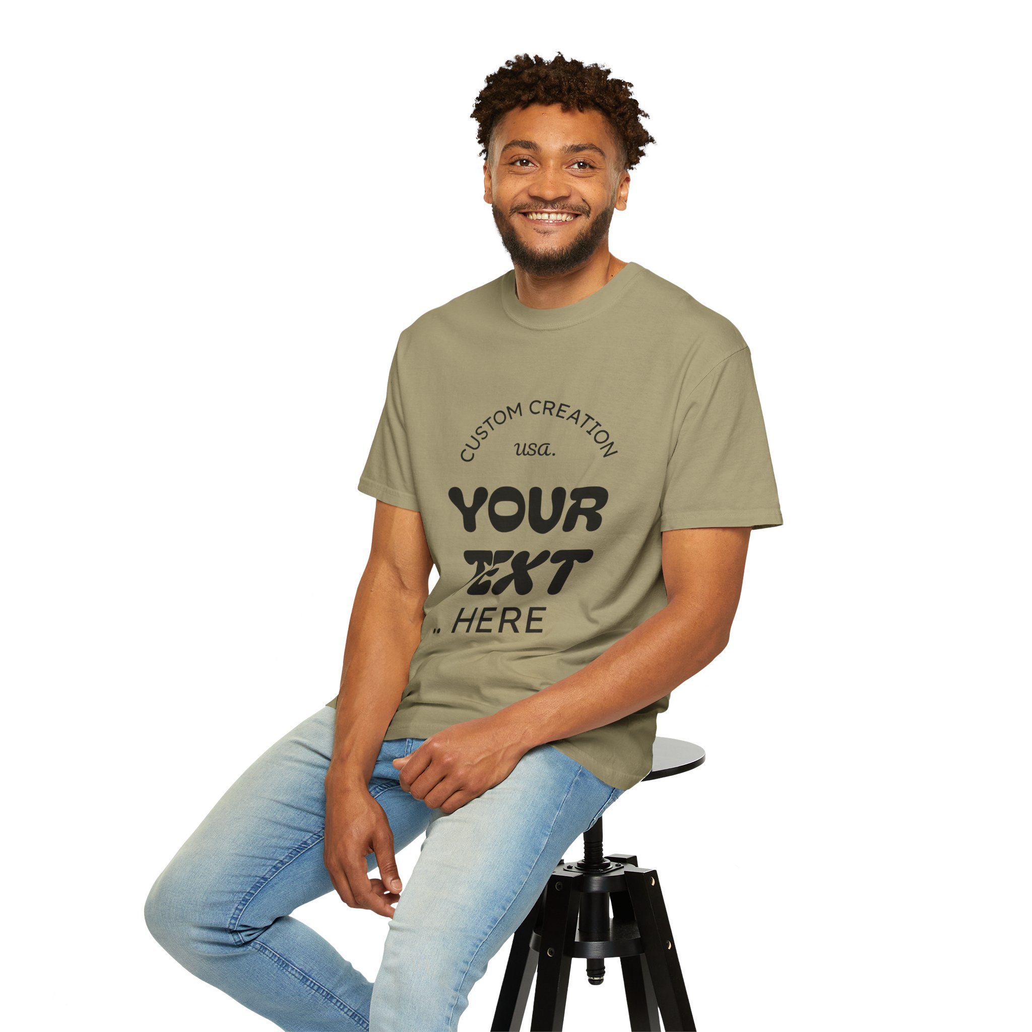 Custom Text T-Shirt — Personalized Graphic Tee (Add Your Text) - Image 28