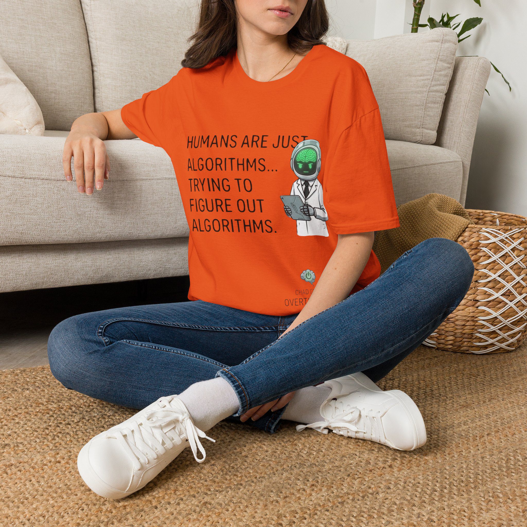 Robot Scientist Graphic T-Shirt - Image 67