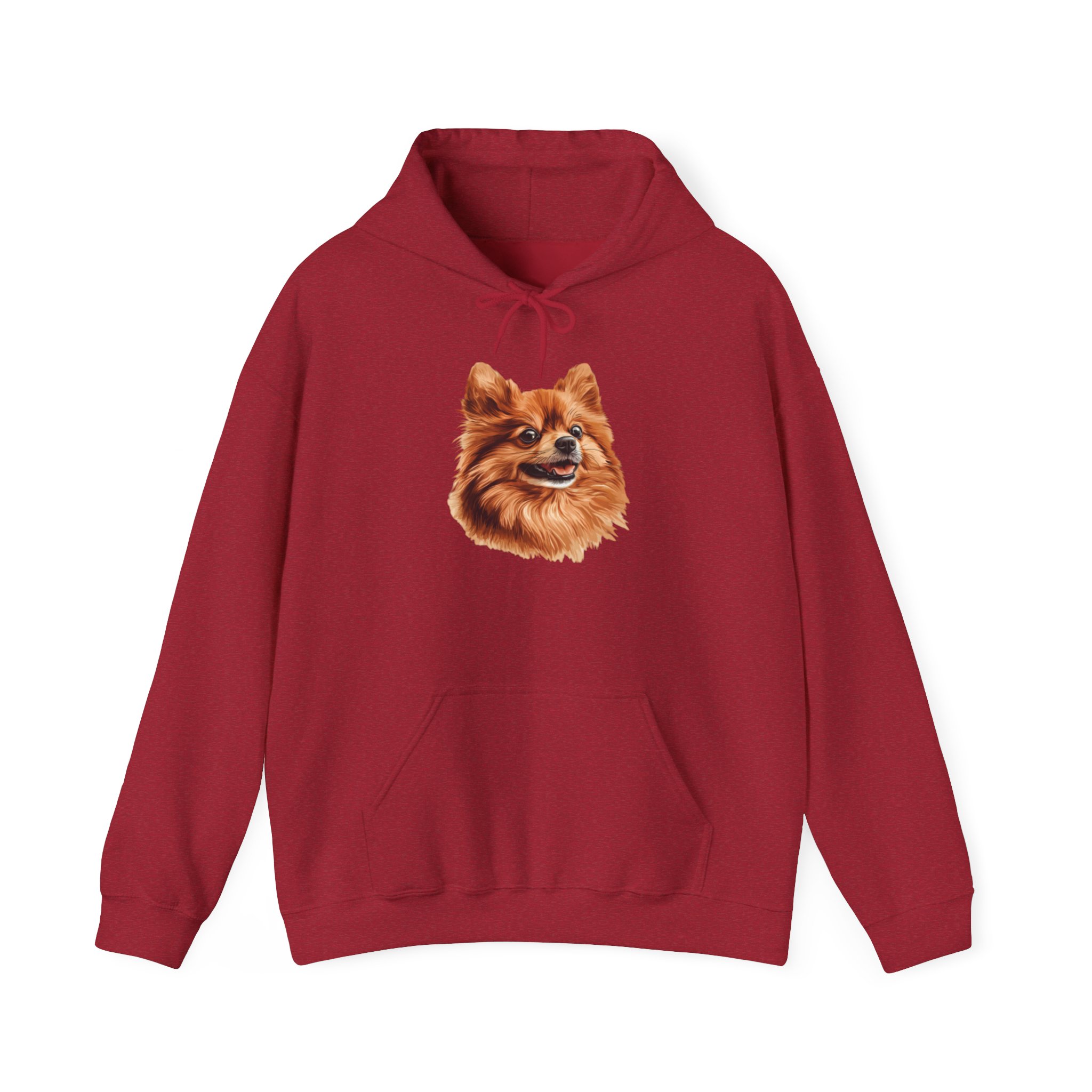 Pomeranian Portrait Hoodie — Cute Dog Face Pullover for Dog Lovers - Image 45