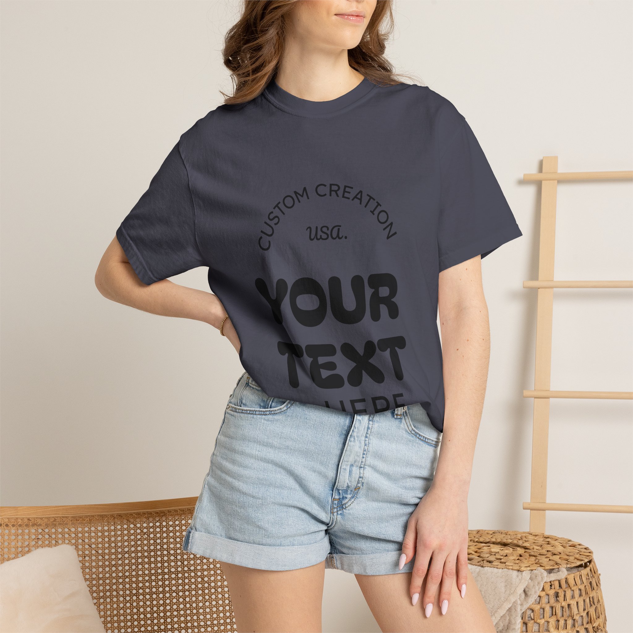 Custom Text T-Shirt — Personalized Graphic Tee (Add Your Text) - Image 67