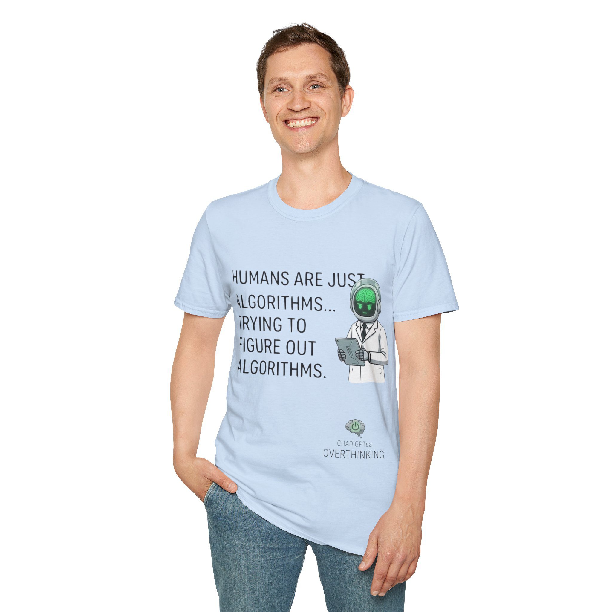 Robot Scientist Graphic T-Shirt - Image 8