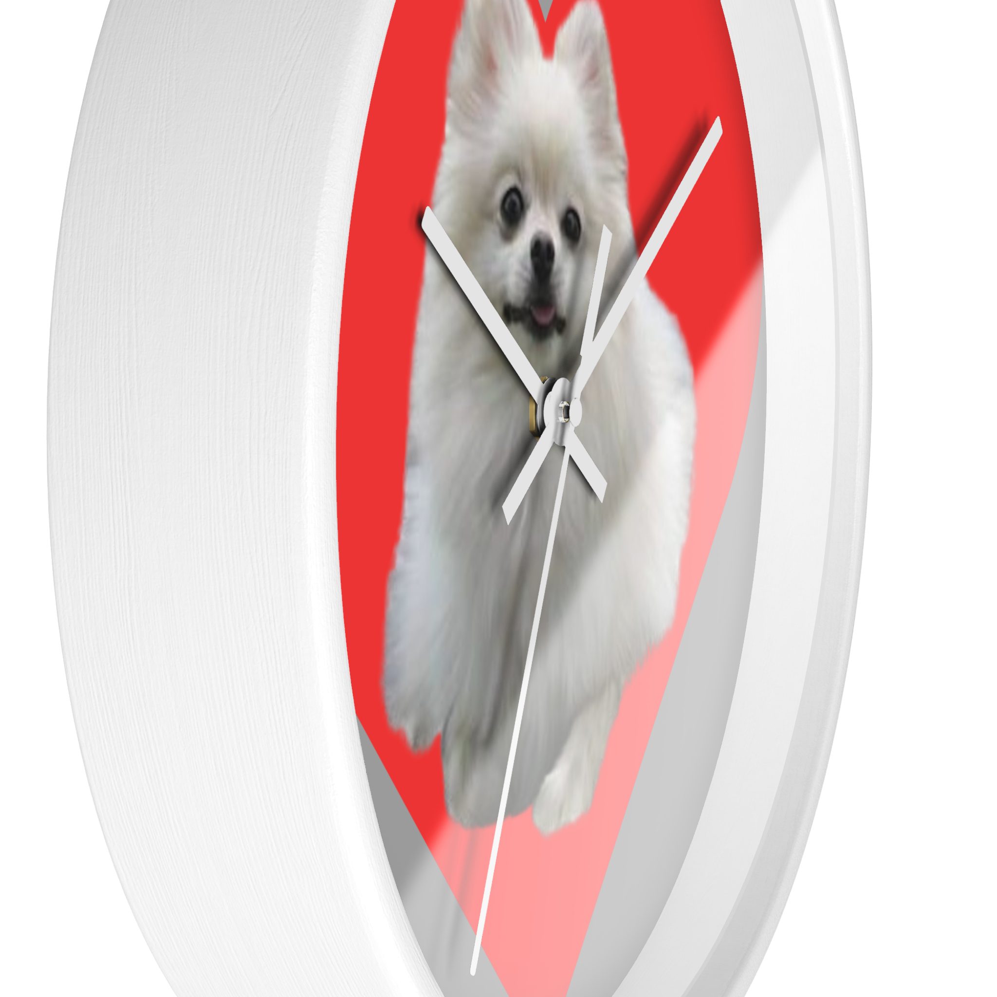 Pomeranian Heart Wall Clock - Image 11
