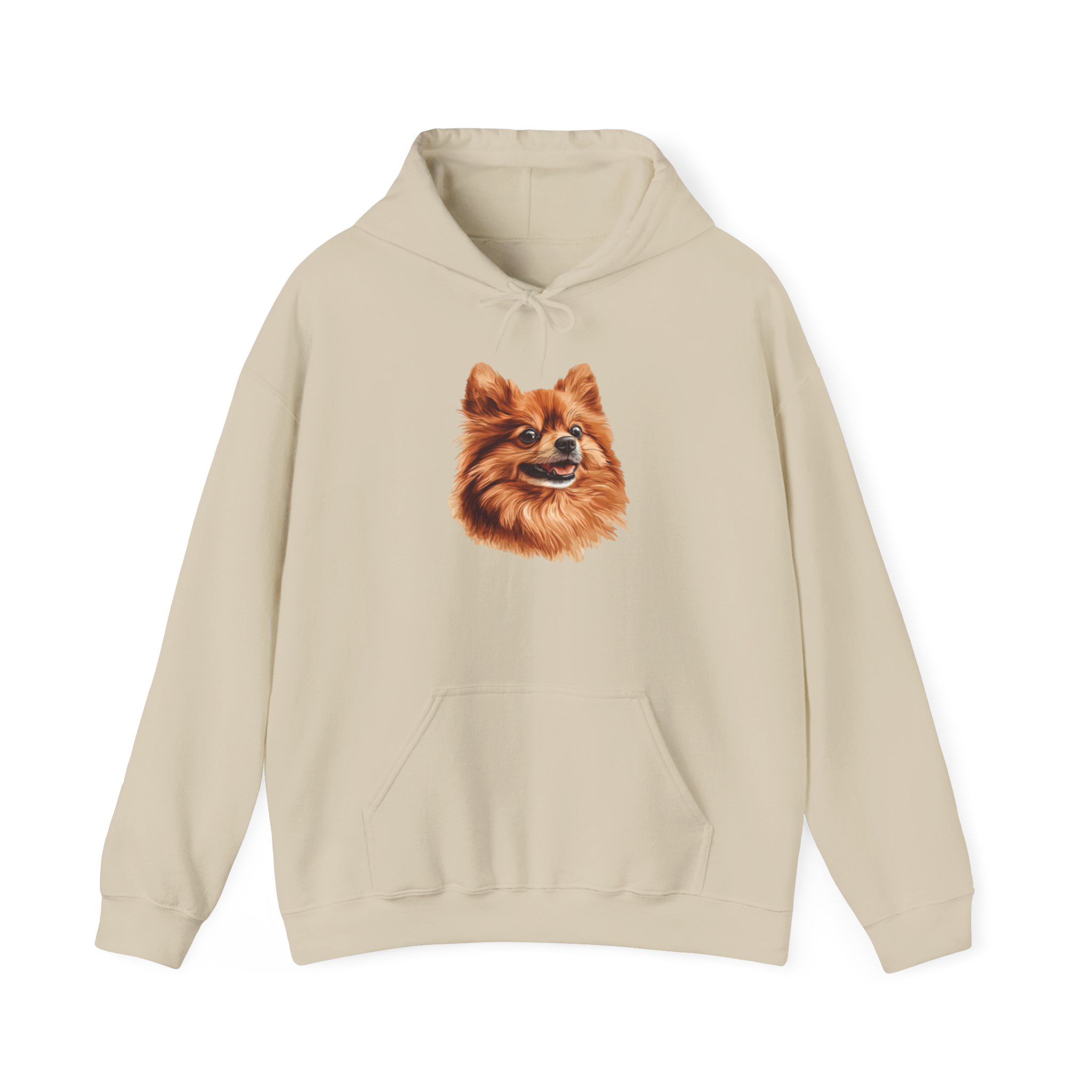 Pomeranian Portrait Hoodie — Cute Dog Face Pullover for Dog Lovers - Image 9