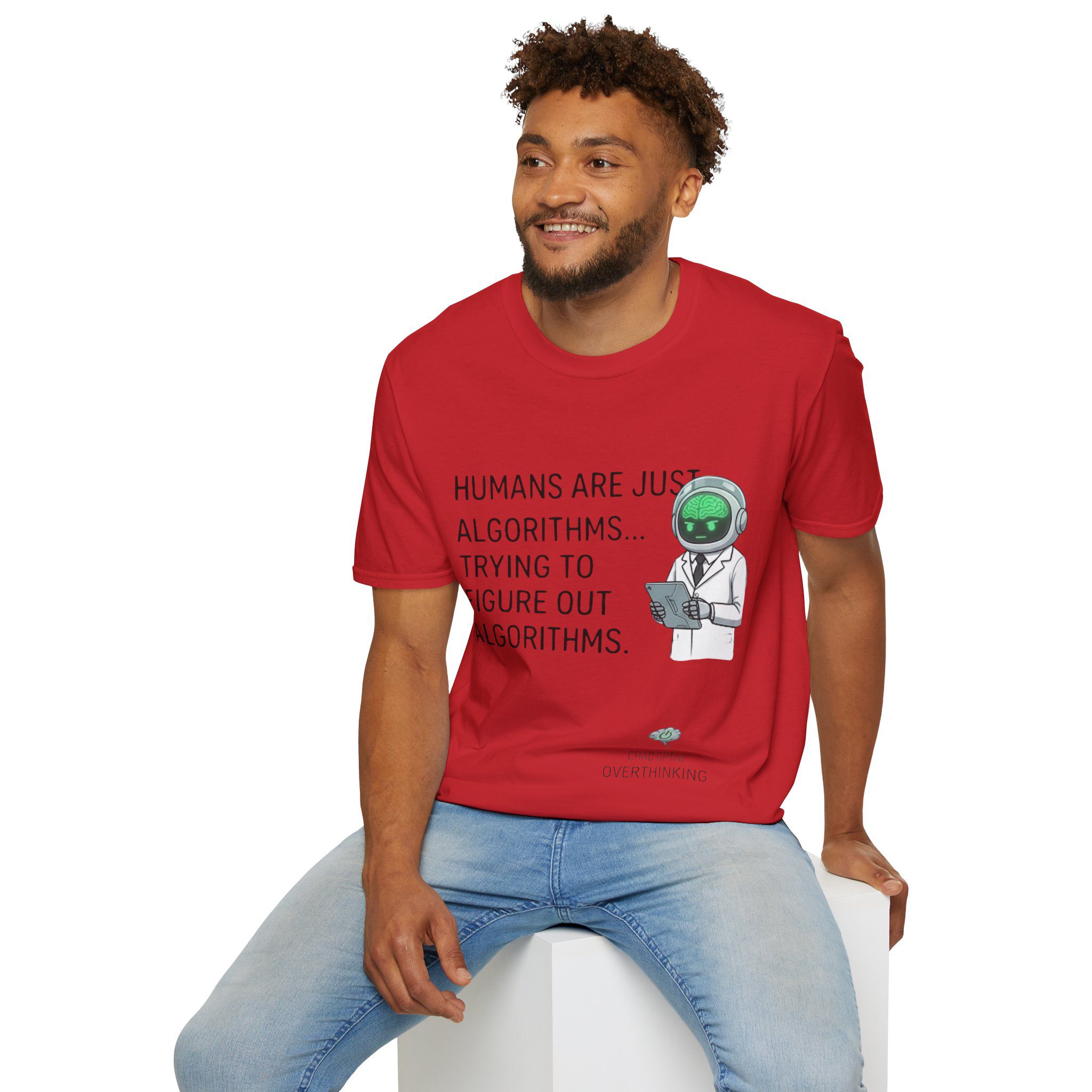 Robot Scientist Graphic T-Shirt - Image 109