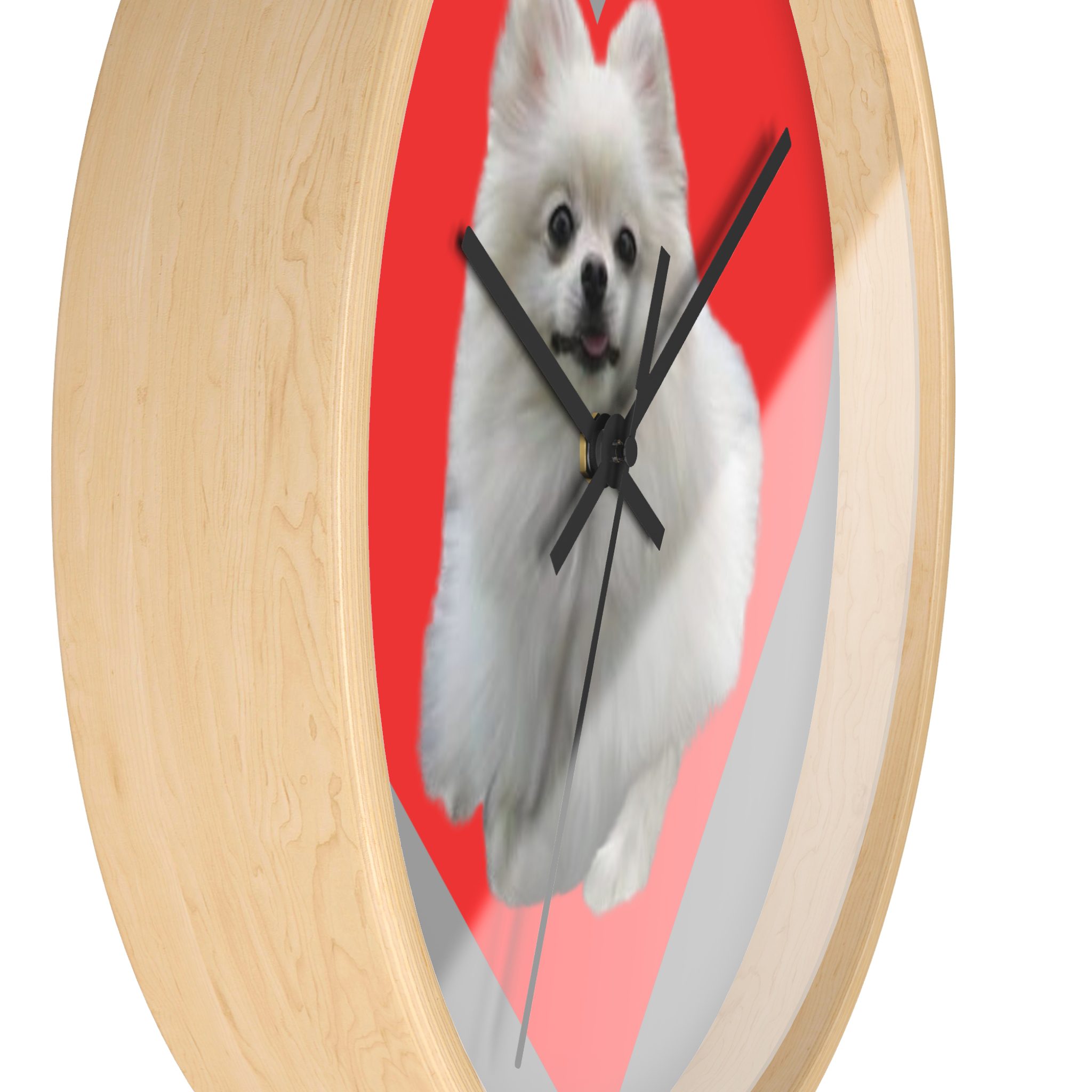 Pomeranian Heart Wall Clock - Image 14