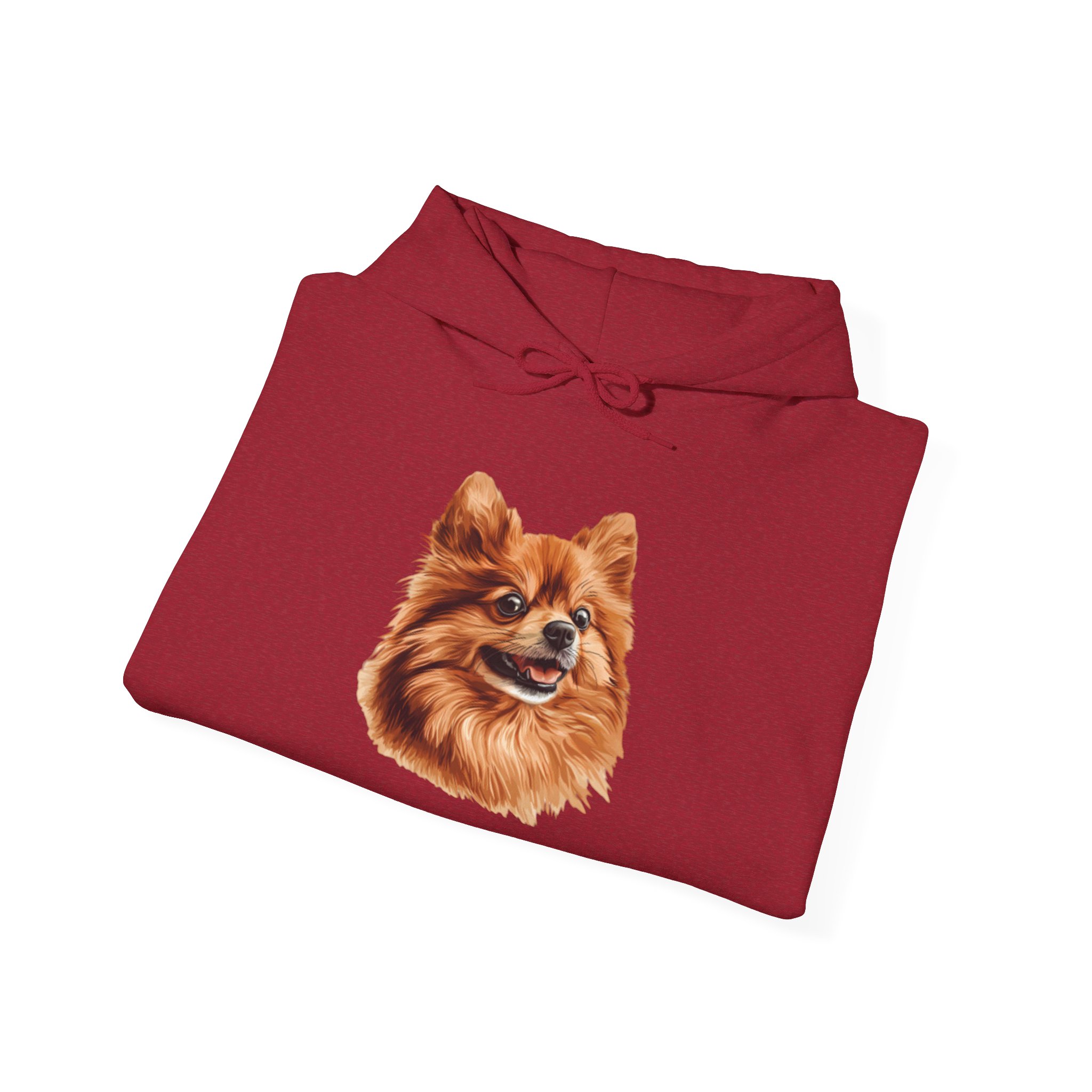 Pomeranian Portrait Hoodie — Cute Dog Face Pullover for Dog Lovers - Image 48