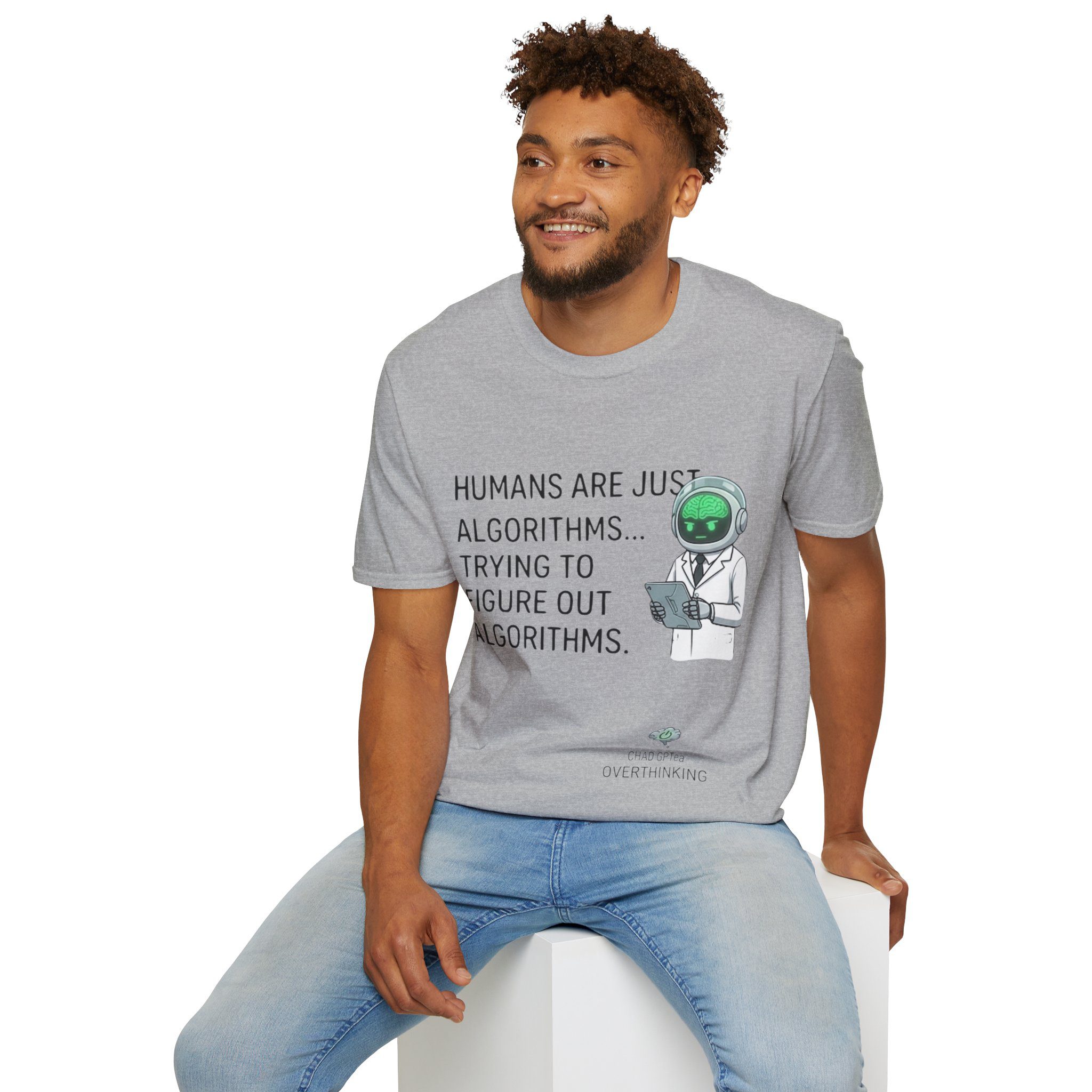 Robot Scientist Graphic T-Shirt - Image 57