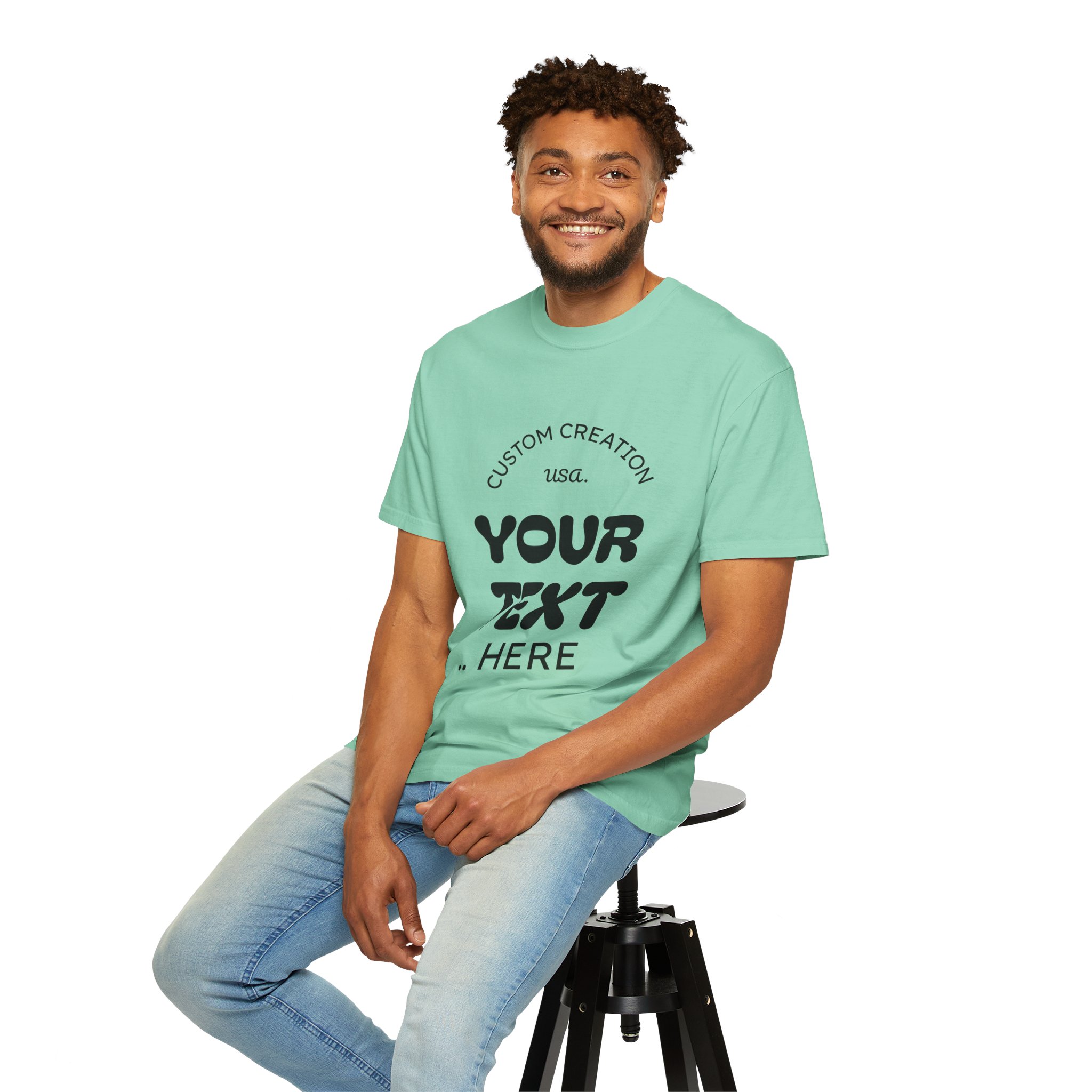 Custom Text T-Shirt — Personalized Graphic Tee (Add Your Text) - Image 42