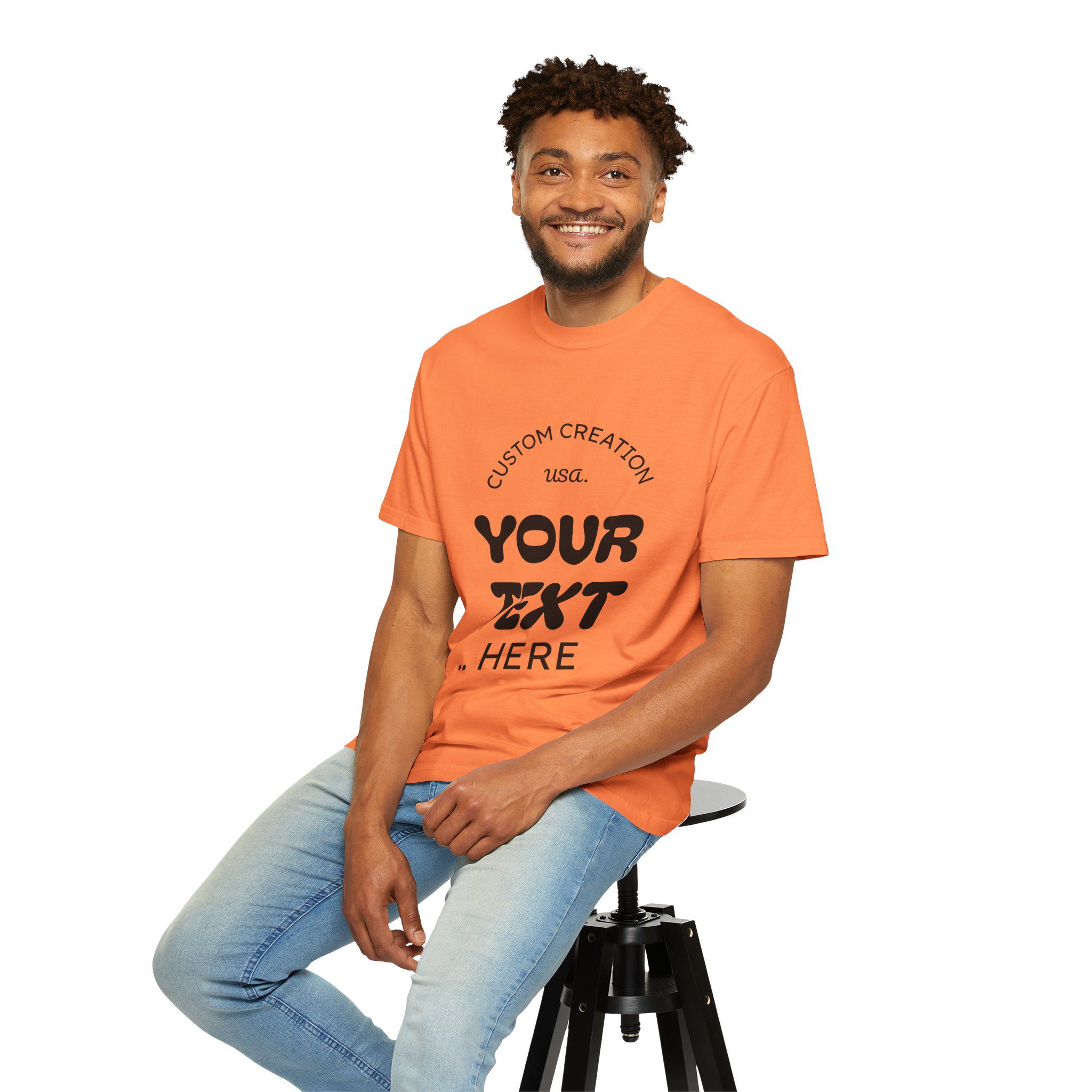 Custom Text T-Shirt — Personalized Graphic Tee (Add Your Text) - Image 21