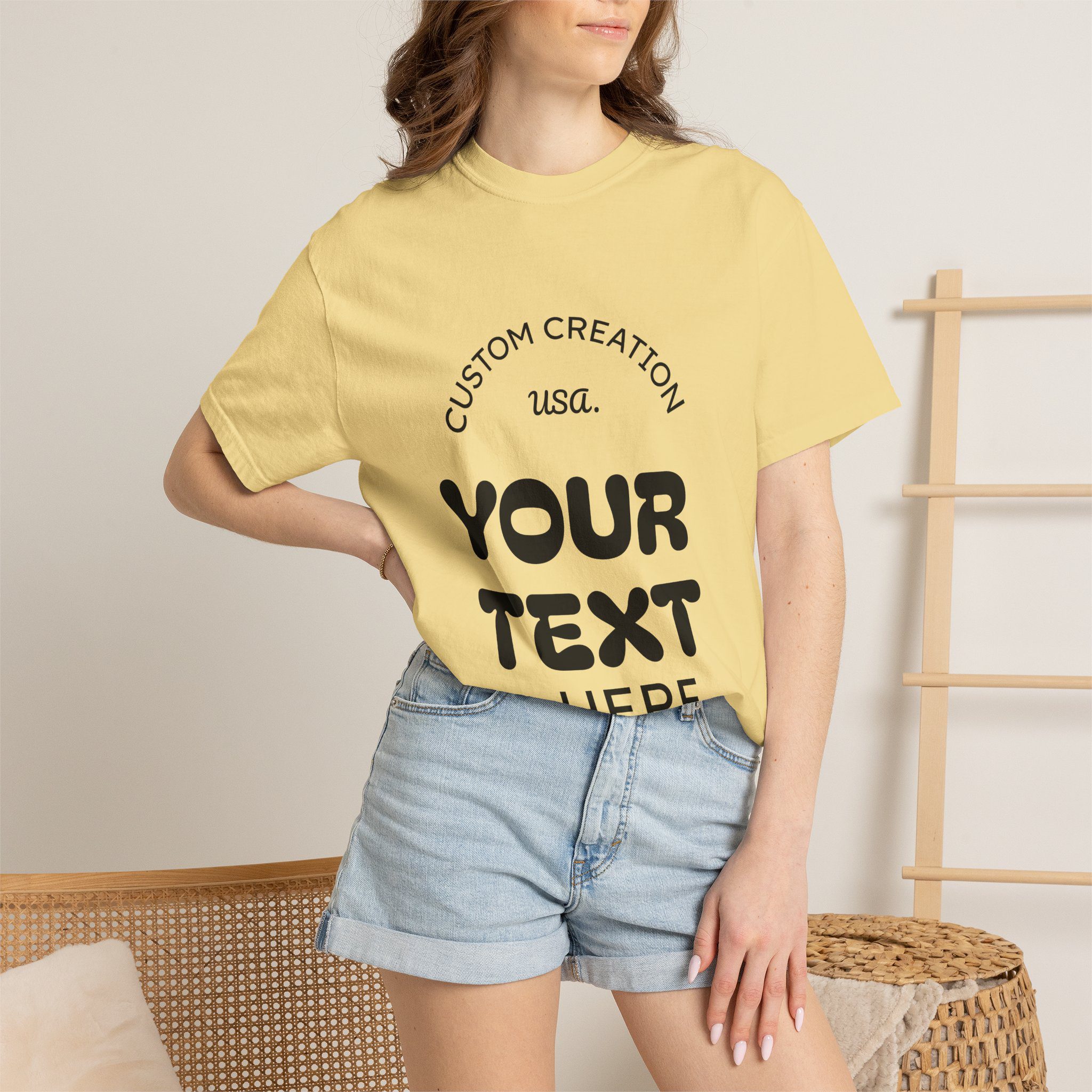 Custom Text T-Shirt — Personalized Graphic Tee (Add Your Text) - Image 4