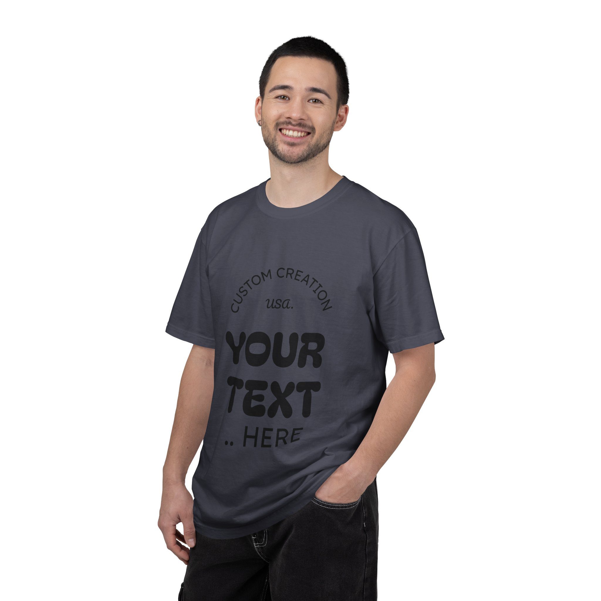 Custom Text T-Shirt — Personalized Graphic Tee (Add Your Text) - Image 69