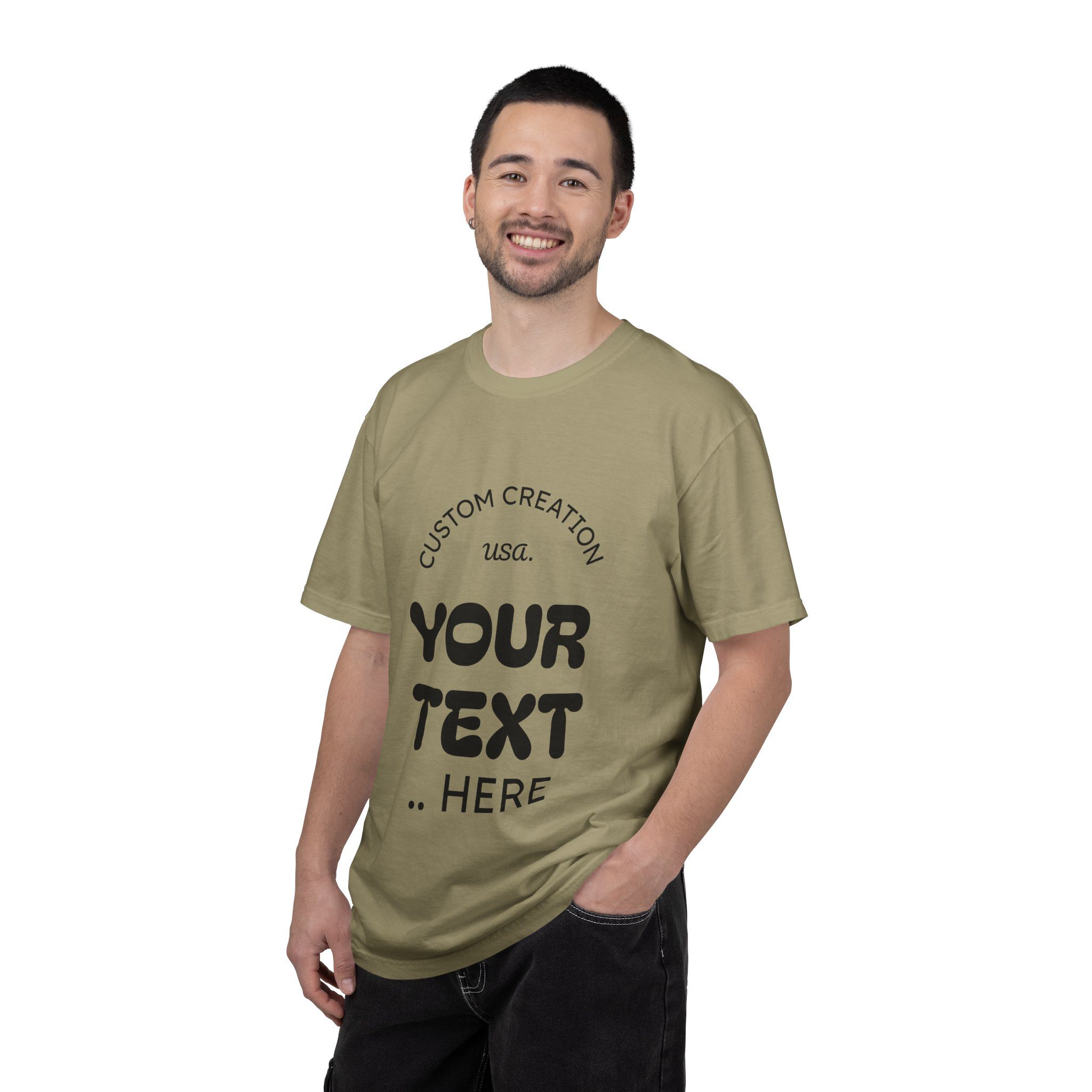 Custom Text T-Shirt — Personalized Graphic Tee (Add Your Text) - Image 27