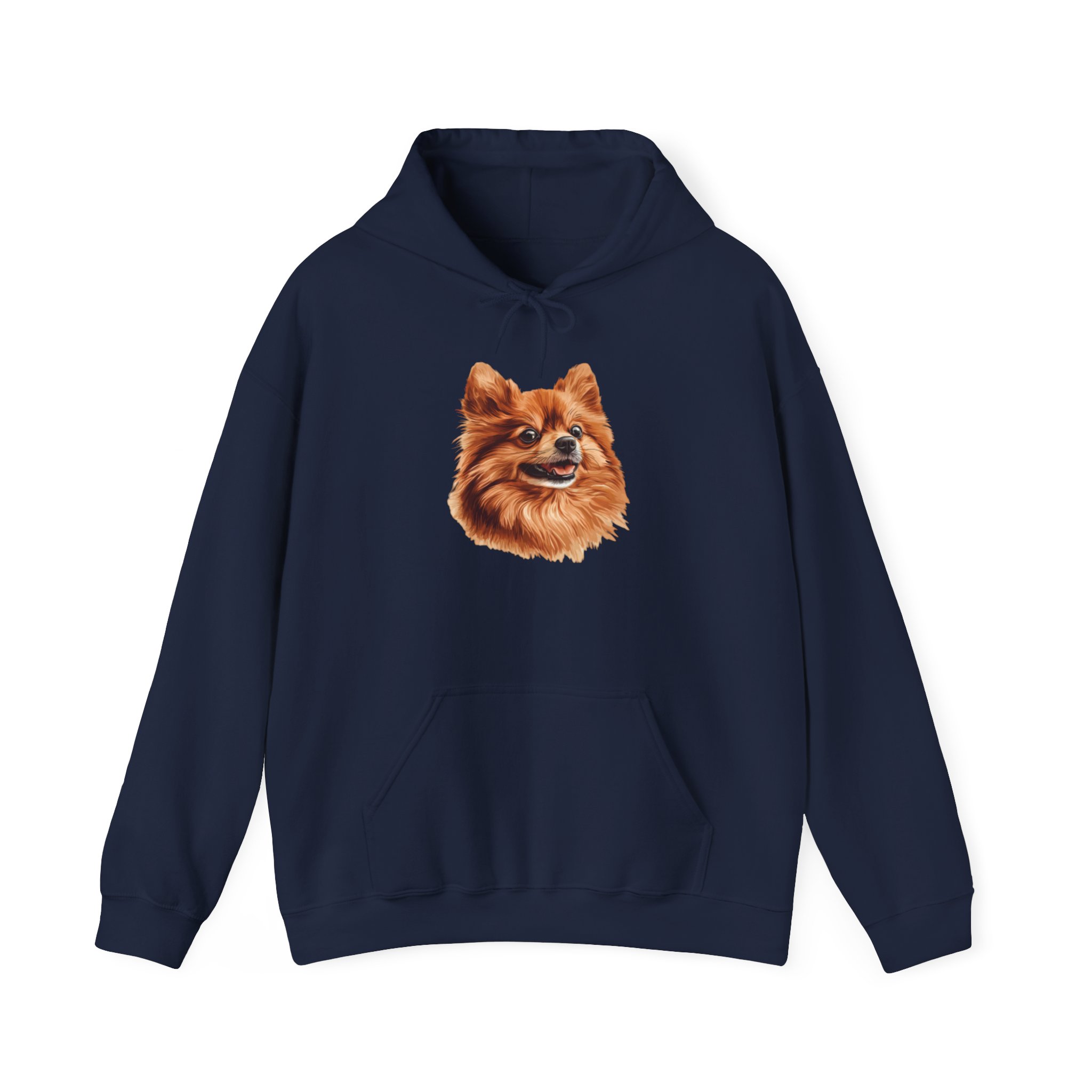 Pomeranian Portrait Hoodie — Cute Dog Face Pullover for Dog Lovers - Image 25