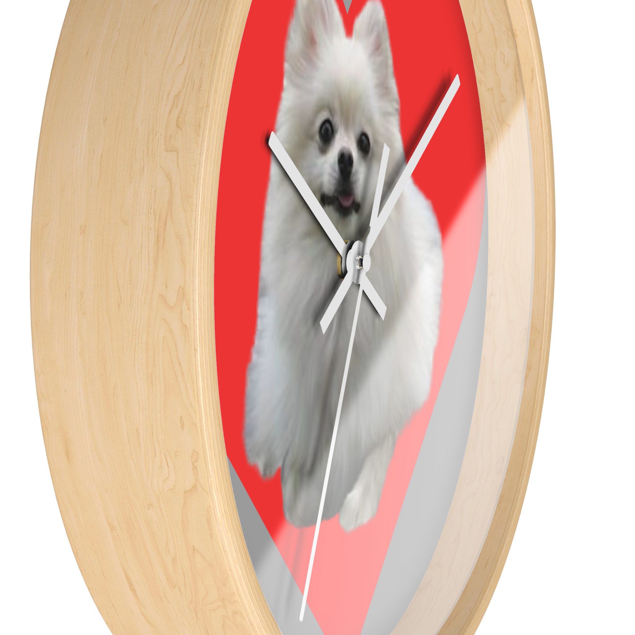 Pomeranian Heart Wall Clock - Image 17