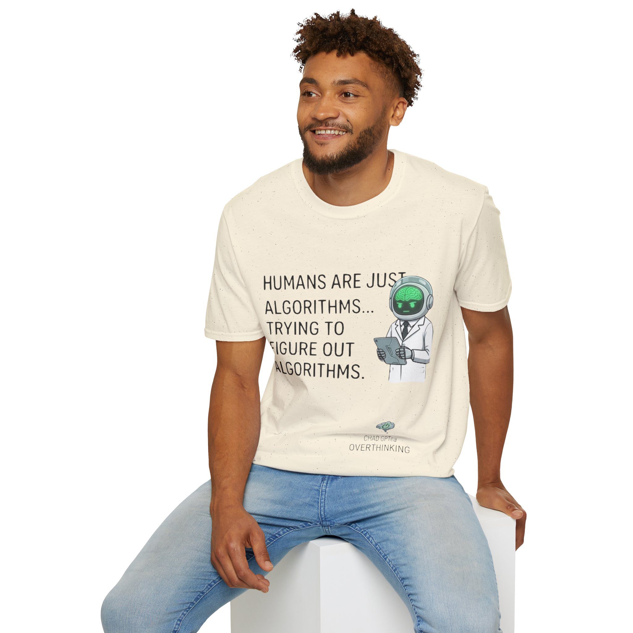 Robot Scientist Graphic T-Shirt - Image 83