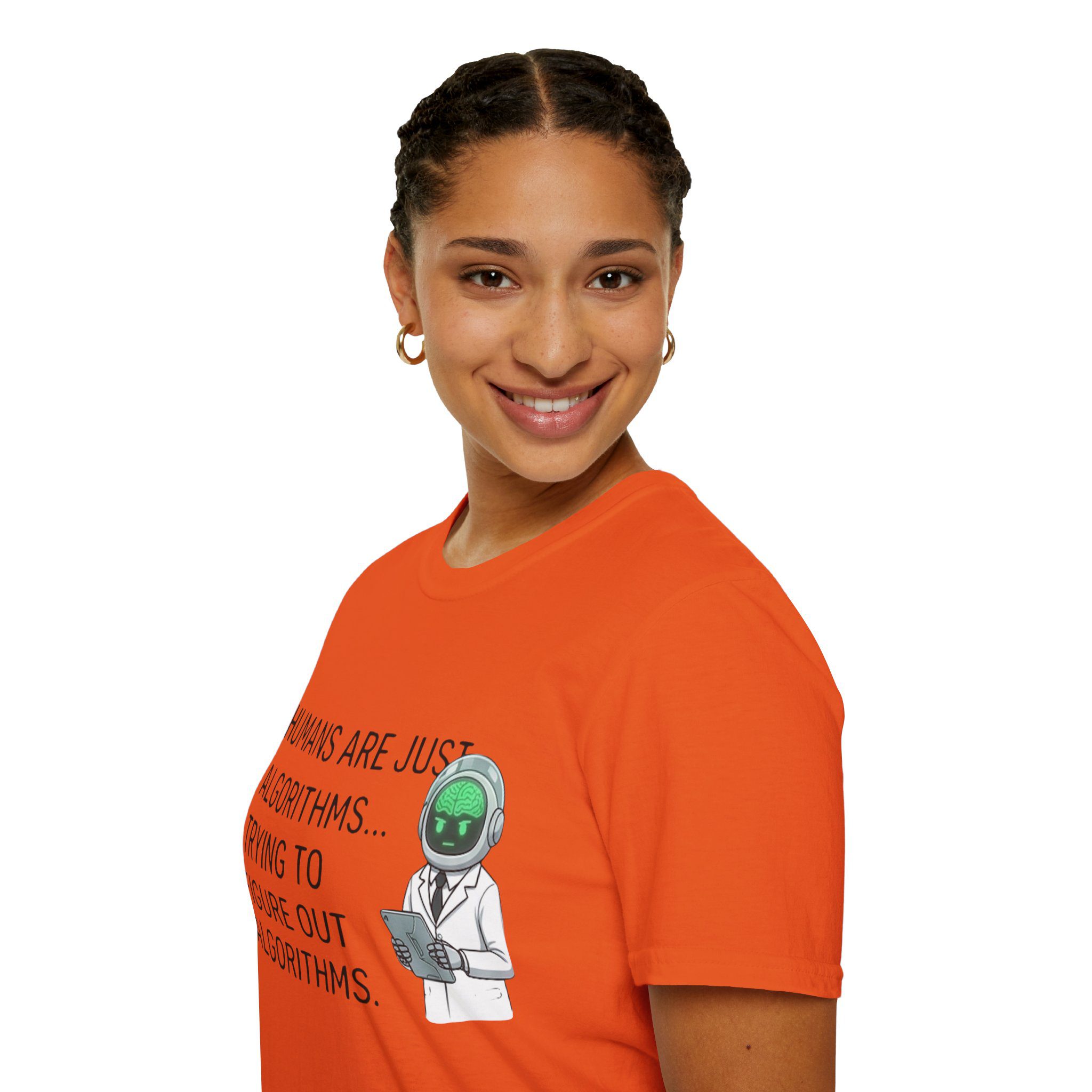 Robot Scientist Graphic T-Shirt - Image 75