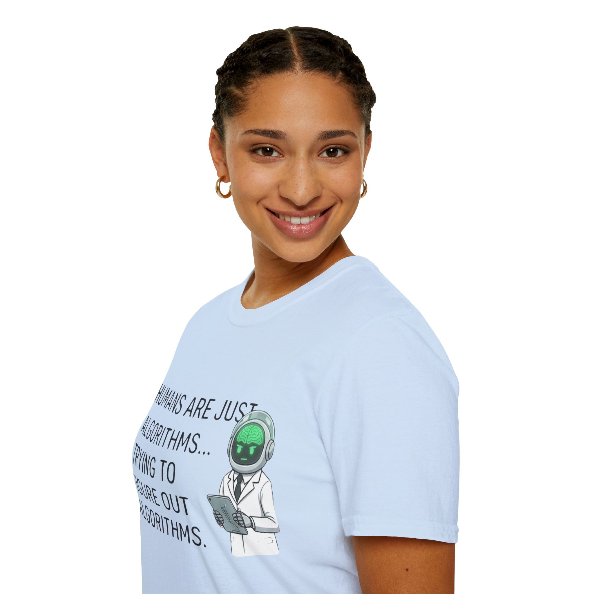 Robot Scientist Graphic T-Shirt - Image 10