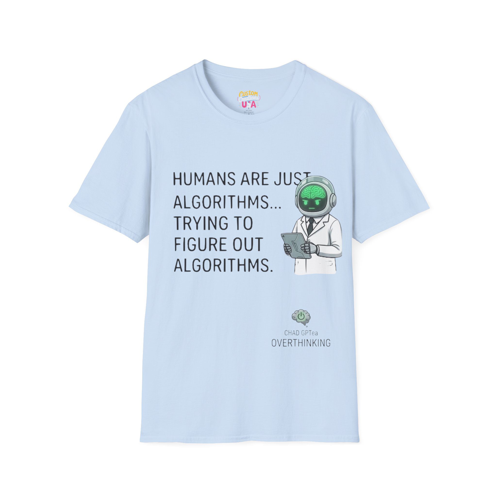 Robot Scientist Graphic T-Shirt