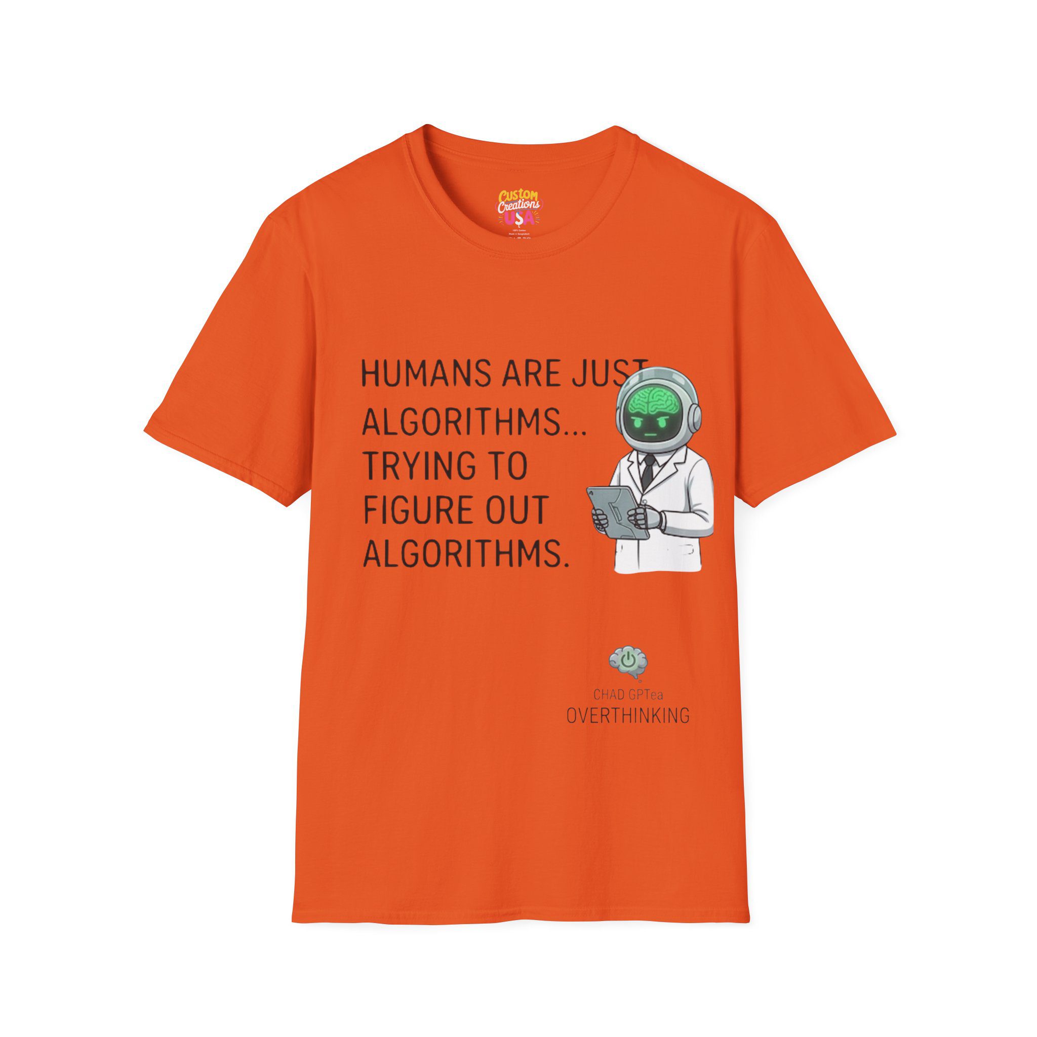 Robot Scientist Graphic T-Shirt - Image 68