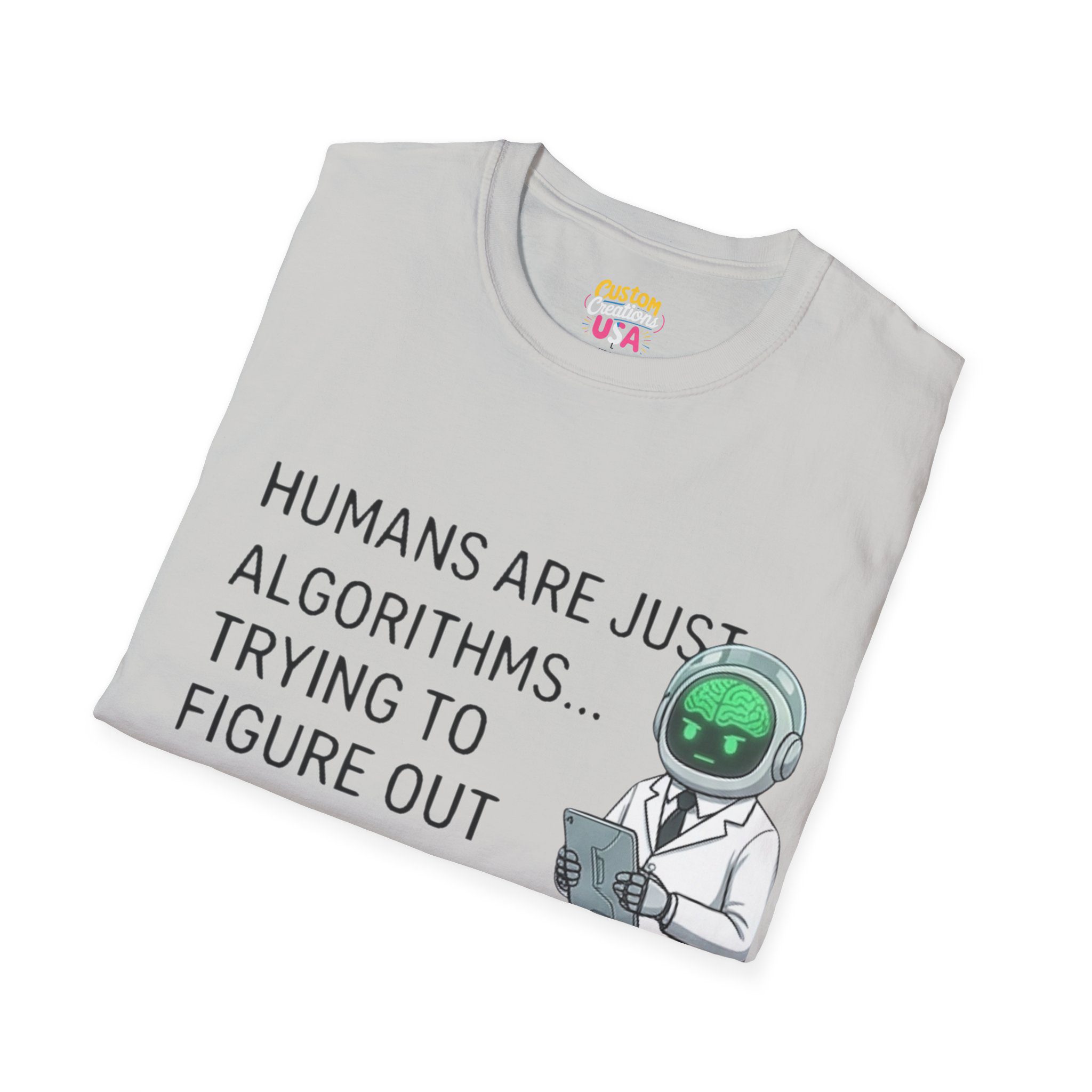 Robot Scientist Graphic T-Shirt - Image 46