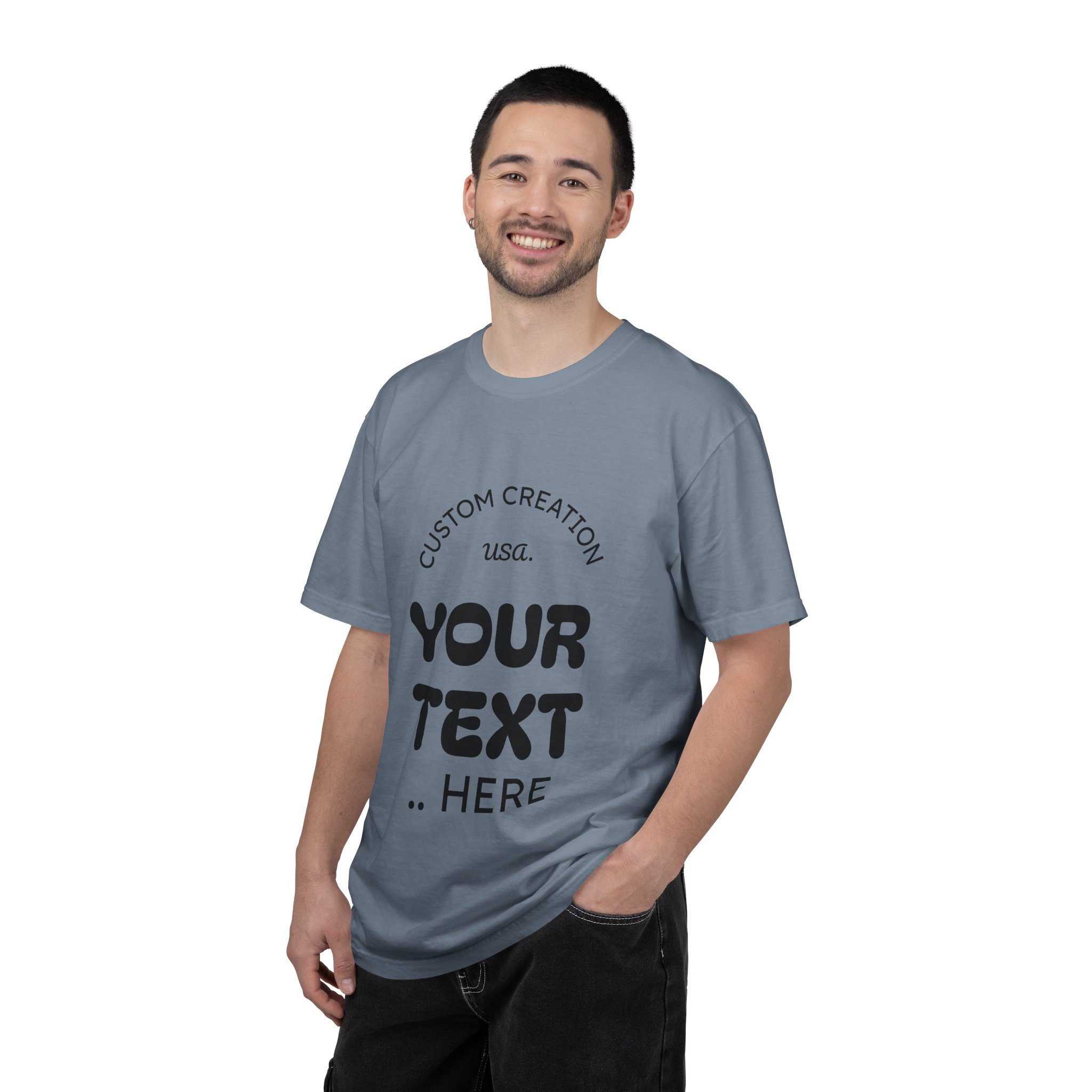Custom Text T-Shirt — Personalized Graphic Tee (Add Your Text) - Image 55