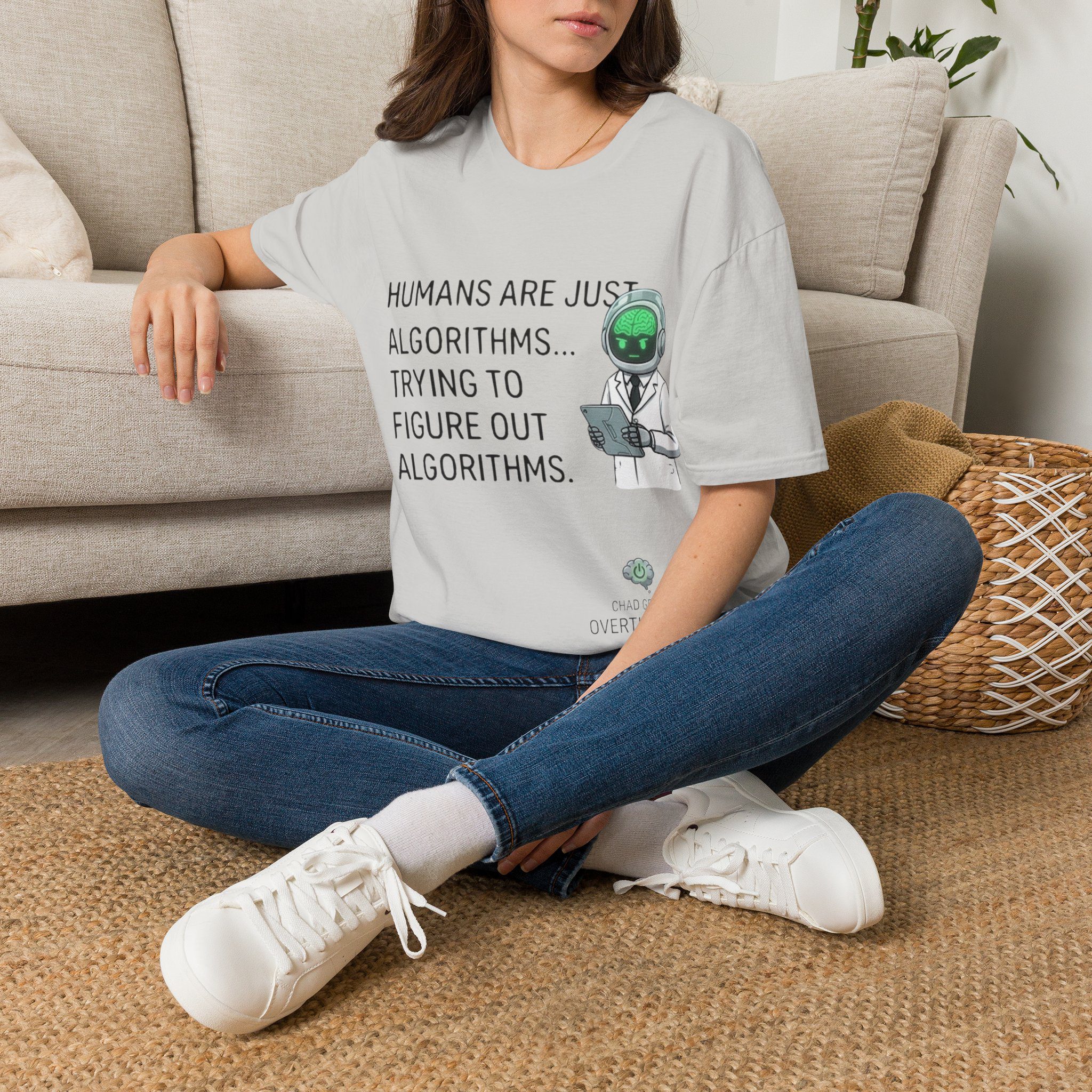 Robot Scientist Graphic T-Shirt - Image 41