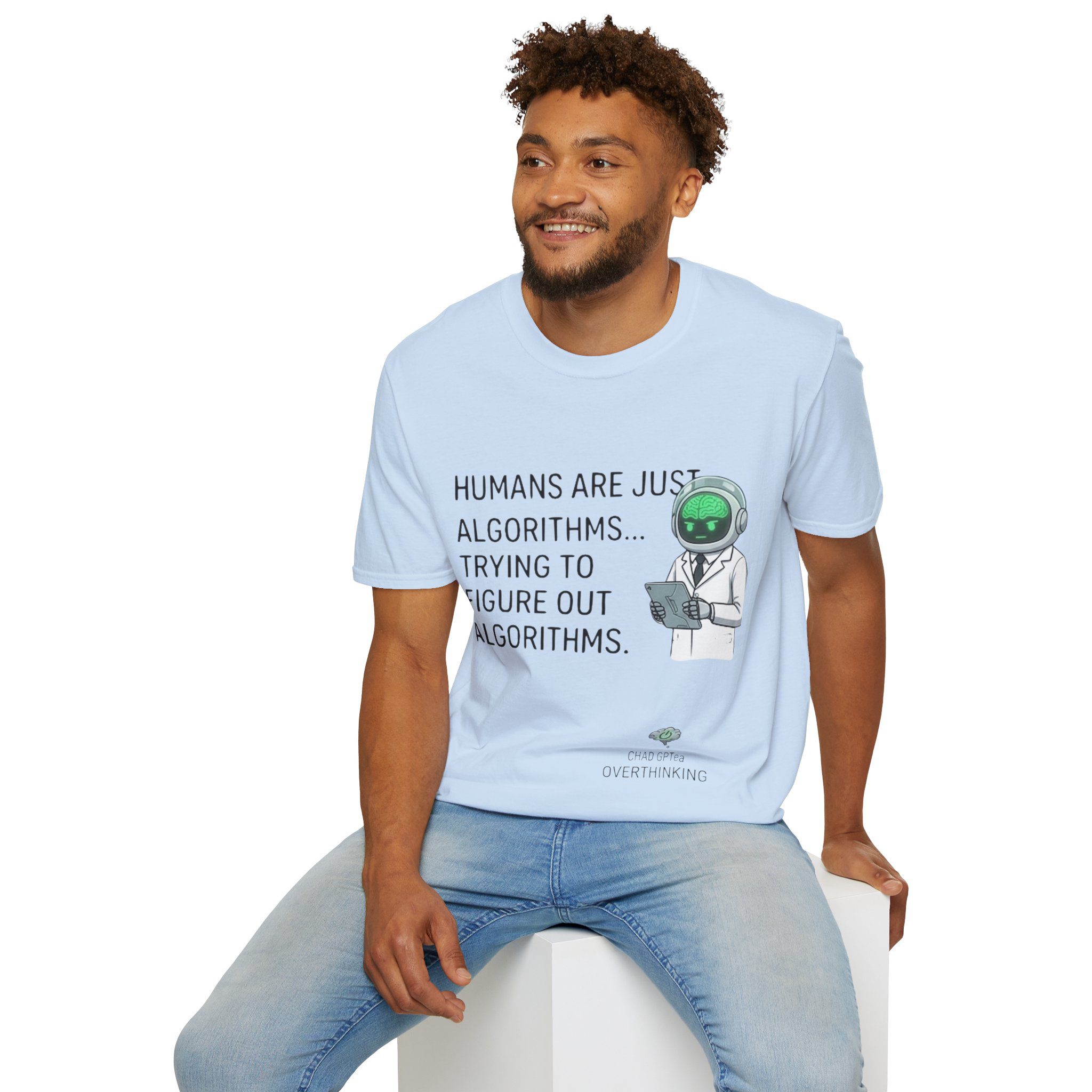 Robot Scientist Graphic T-Shirt - Image 5