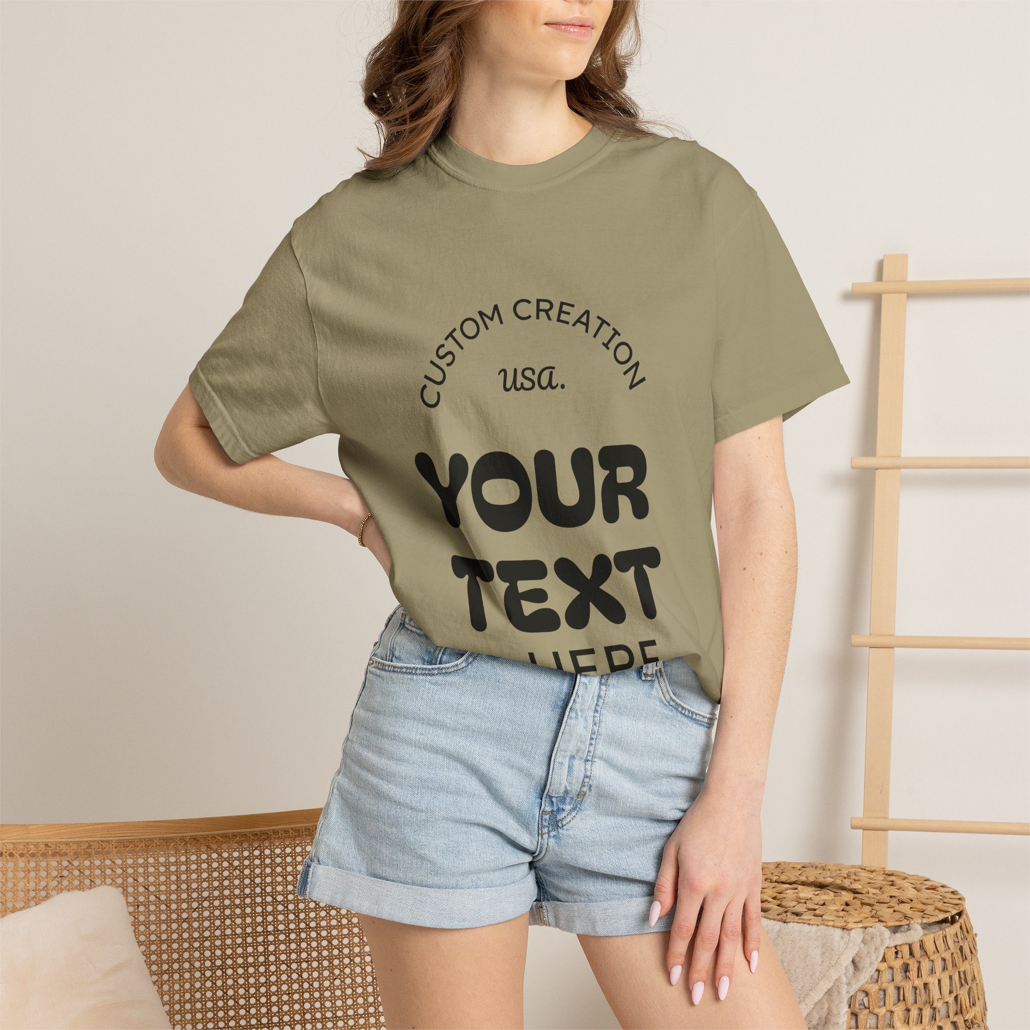 Custom Text T-Shirt — Personalized Graphic Tee (Add Your Text) - Image 25