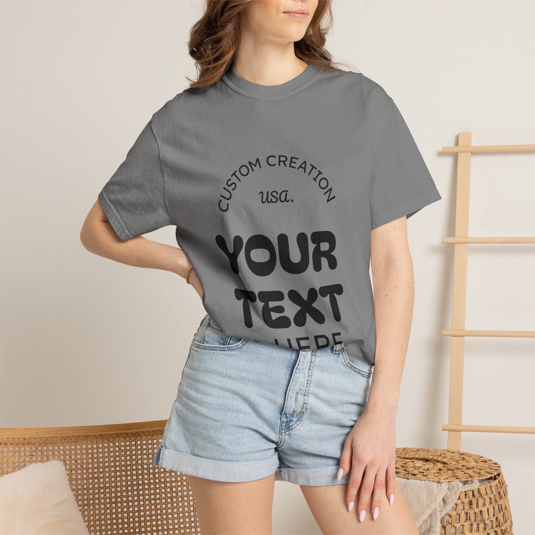 Custom Text T-Shirt — Personalized Graphic Tee (Add Your Text) - Image 32