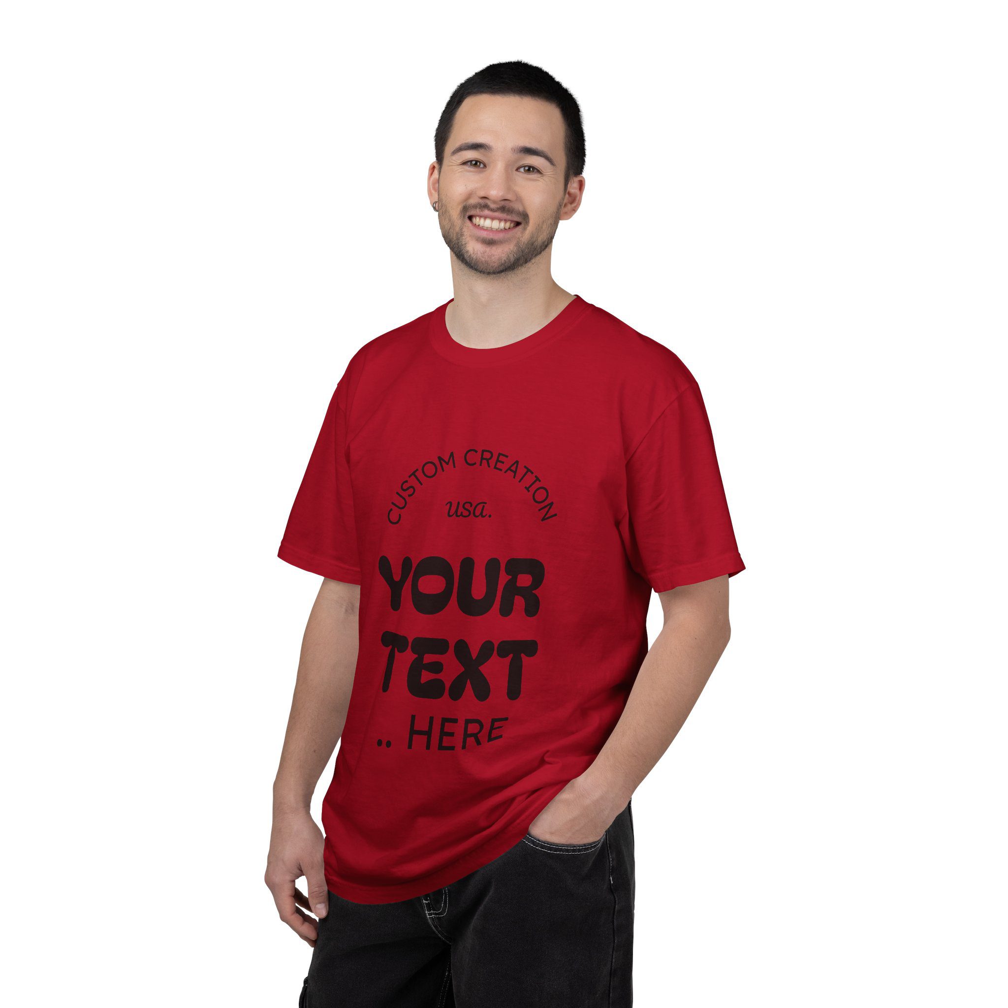Custom Text T-Shirt — Personalized Graphic Tee (Add Your Text) - Image 76