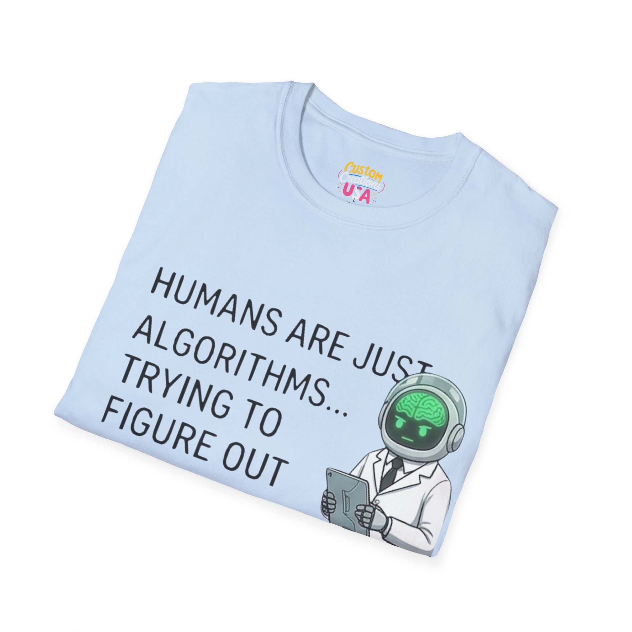 Robot Scientist Graphic T-Shirt - Image 7