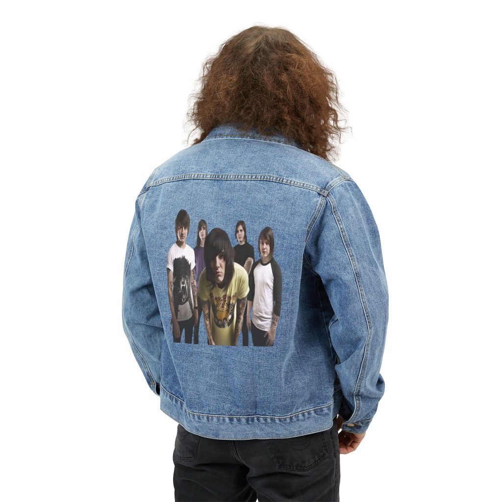 Denim Jacket — Retro Band Photo Back Print