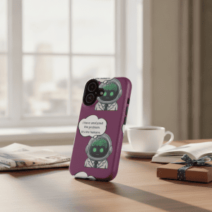 Robot Brain" Magnetic Impact-Resistant Case
